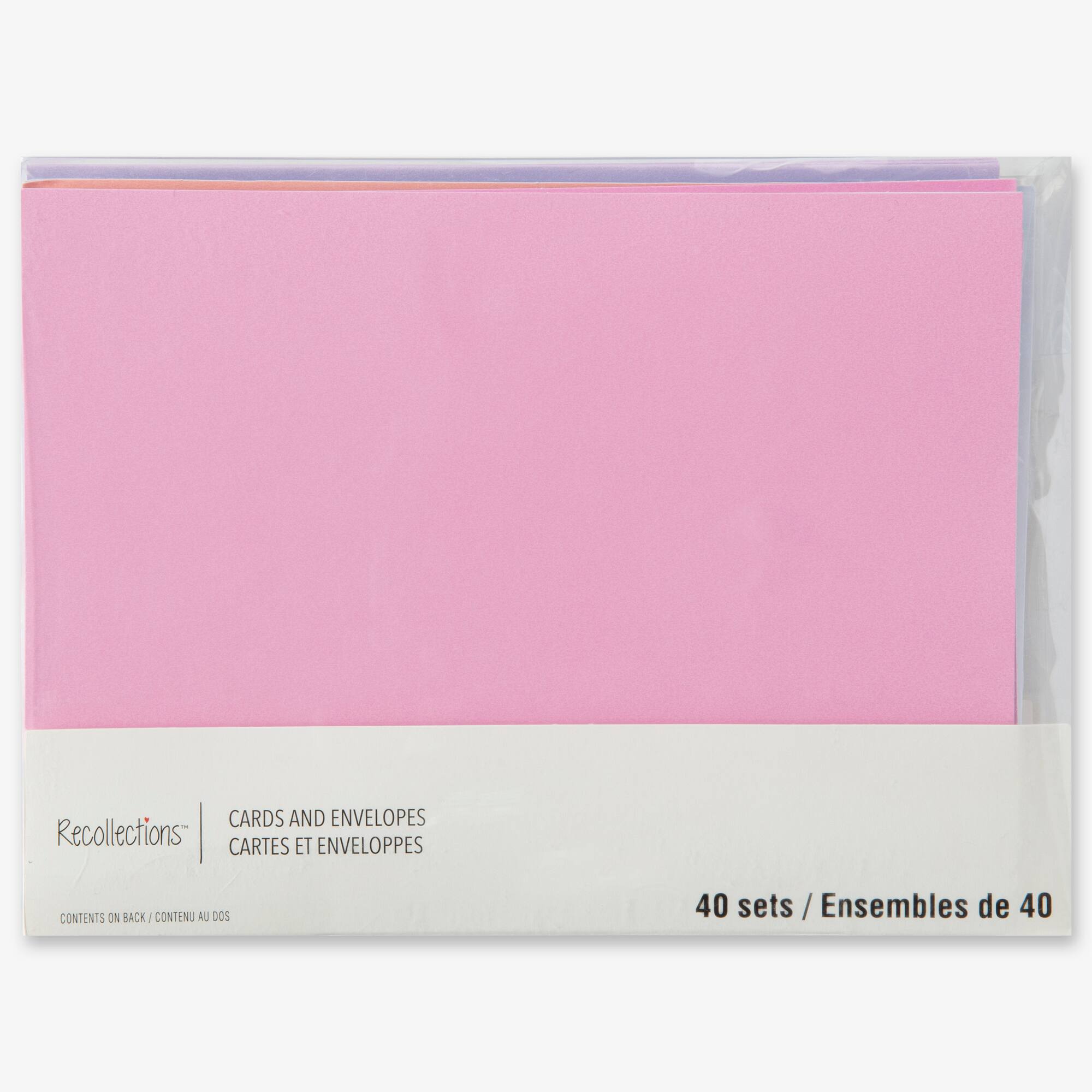 Shimmer Cards & Envelopes by Recollections™, 5" x 7"